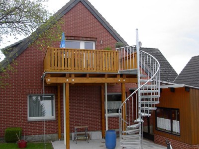 Ein Balkon von Weihmann in Porta Westfalica