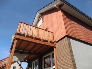 Ein Balkon von Weihmann in der Nähe von Bückeburg